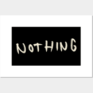 Hand Drawn Nothing Posters and Art